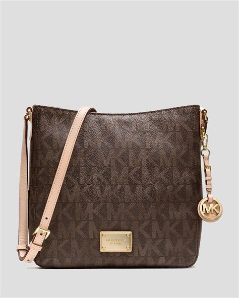 michael kors jetset travel brown|Michael Kors jet set travel crossbody.